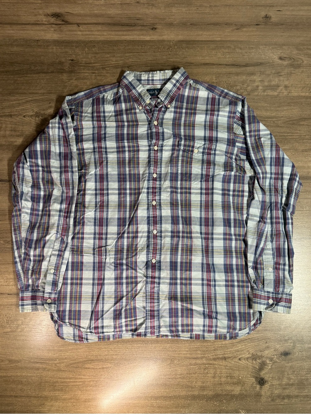 Ralph Lauren Men’s Long Sleeve Button Down Shirt Size XL